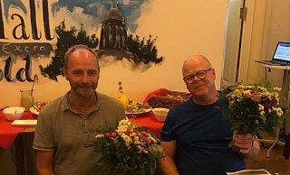 Wiedergewählt: Michael Gröne (links) und Andreas Krüger. - Ver.di Lippe