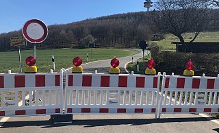 Die Zufahrt zum Köterberg ist geschlossen. - Silke Buhrmester Die Zufahrt zum Köterberg ist geschlossen. - Silke Buhrmester
