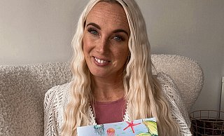 Melanie Kaiser und ihr neues Kinderbuch - ausgedacht sie es sich gemeinsam mit ihrer Tochter. - Melanie Kaiser