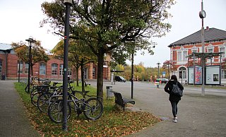 Am Bahnhof entsteht der Europaplatz. - Archivbild: Katrin Kantelberg Am Bahnhof entsteht der Europaplatz. - Archivbild: Katrin Kantelberg
