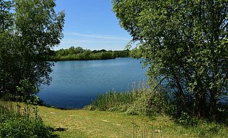 Der Hartingsee in Bad Salzuflen. - Nicole Ellerbrake