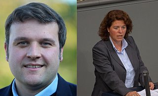 Lars Wilhelm Brakhage will nach Berlin - dorthin wo Kerstin Vieregge derzeit noch ist. - Dirk Baldus/Olaf Kosinsky