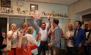 Den Wahlkreis Lippe II gewinnt der SPD-Newcomer Alexander Baer. - Katrin Kantelberg