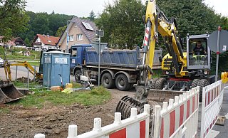 Die Haltestelle Seeblick/Hainbergstraße in Schieder wird als erstes saniert. - Michaela Weiße