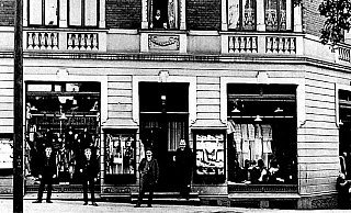 Die Fassade des Hauses Pott um 1906. Foto: Stefan Bittner - Stefan Bittner