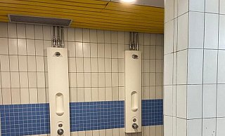 Die Duschen in der Sporthalle Aspe beiben vorläufig kalt. - Handball Bad Salzuflen Die Duschen in der Sporthalle Aspe beiben vorläufig kalt. - Handball Bad Salzuflen