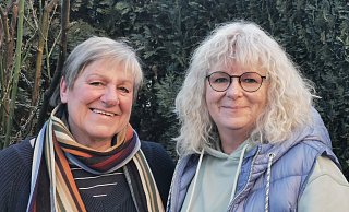 Staffelübergabe beim VdK: Uta Sperling (rechts) übernimmt den Vorsitz des VdK-Ortsverbands Lippe-Nord von Edelgard Dietrich. - Sylvia Frevert Staffelübergabe beim VdK: Uta Sperling (rechts) übernimmt den Vorsitz des VdK-Ortsverbands Lippe-Nord von Edelgard Dietrich. - Sylvia Frevert