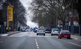 Die Lemgoer Straße soll umgestaltet werden. Zunächst geht es ab diesem Sommer im nördlichen Bereich, nahe dem Nordring, mit den Bauarbeiten los. - Raphael Bartling