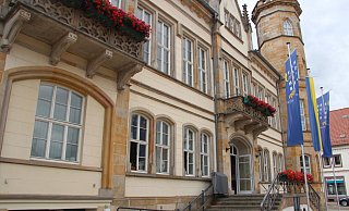 Das Horn-Bad Meinberger Rathaus. Foto: Cordula Gröne - Cordula Gröne