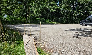 Auf dem Parkplatz oberhalb des Haus des Gastes entsteht ein Stellplatz für drei Wohnmobile. - Archivfoto: Astrid Sewing