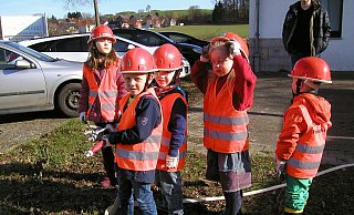 So soll es in Cappel auch mal aussehen. Die Kalletaler Feuerwehr hat bereits 2003 eine Kinderabteilung gehabt. - Archivfoto Wulf Daneyko