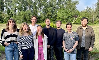 Neugründung: Die Juos Bad Salzuflen mit der Vorsitzenden Lilli Malcher (Zweite von links) und ihrem Stellvertreter Julian Ramhorst (Dritter von links). - Jusos Bad Salzuflen Neugründung: Die Juos Bad Salzuflen mit der Vorsitzenden Lilli Malcher (Zweite von links) und ihrem Stellvertreter Julian Ramhorst (Dritter von links). - Jusos Bad Salzuflen