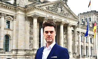 Robin Wagener ist für Die Grünen Mitglied des Bundestages. - Robin Wagener Robin Wagener ist für Die Grünen Mitglied des Bundestages. - Robin Wagener