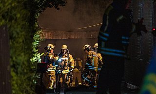 In Lage hat ein Carport in Flammen gestanden. - FreitagTV In Lage hat ein Carport in Flammen gestanden. - FreitagTV