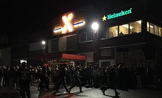 In der Partynacht von Freitag auf Samstag war das X offenbar gut besucht. - Christina Römer