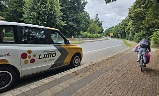 Einmal in vier Wochen hat die Hin- und Rückfahrt mit der "Limo" tadellos geklappt - von Stapelage zur Werrebrücke und zurück. - Astrid Sewing