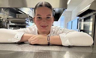 Vivien Steinmair glänzt als Nachwuchs-Köchin und will sich in Wettbewerben mit den Besten Deutschlands messen. - Sandra Castrup