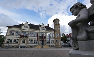 Dass das Rathaus in Horn saniert werden muss ist unstrittig. In welchem Umfang, darüber streitet die Politik. - Jost Wolf