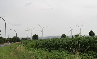 Vier Windräder drehen sich bereits in der Nähe von Hardissen, zwei weitere hatte der Rat im März durchgewunken. Der Investor ist bereit, diese an einen Betreiber zu verkaufen. - Archivfoto: Nadine Uphoff