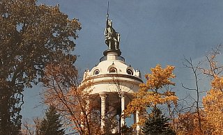 Das Hermannsdenkmal im US-amerikanischen New Ulm. - Lippisches Landesmuseum