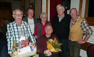 Der Heimatverein Leopoldstal ehrte (von links) Harald Wolf, Heidrun Kleine, Gerlinde und Ulrich Kattner, HeinrichNiggemann, rechts der Vorsitzende Klaus-Peter Stock. - Heimatverein Leopoldstal Der Heimatverein Leopoldstal ehrte (von links) Harald Wolf, Heidrun Kleine, Gerlinde und Ulrich Kattner, HeinrichNiggemann, rechts der Vorsitzende Klaus-Peter Stock. - Heimatverein Leopoldstal
