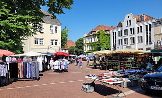 Zum Ende des Jahres wird die Marktgilde als Betreiber des Wochenmarktes ausscheiden. Die CDU ist mit den Marktbeschickern ins Gespräch gegangen. - Astrid Sewing