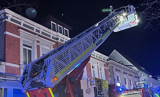 Die Feuerwehr Lage hat in den vergangenen zwei Jahren 556 Einsätze abgeleistet. Der Brand in einem Dönerladen in der Innenstadt gehört dazu. - Feuerwehr Lage