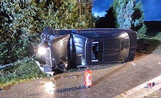 Auf der Hohenhauser Straße ist es am Dienstagmorgen zu einem Unfall gekommen. - Feuerwehr Kalletal
