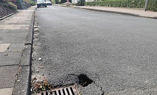 Wird umfassend saniert: die Rosenstraße in Bösingfeld. - Archivfoto: Sylvia Frevert