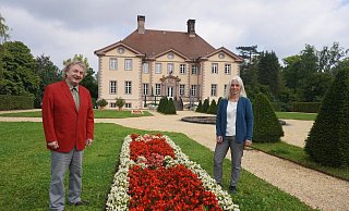 Hannes Sonntag und Bettina Nolting haben die „Schlosskonzerte Schieder" im Jahr 2010 ins Leben gerufen. Sie hoffen, dass sie diese auch nach dem Rückzug des aktuellen Gastronomie-Betreibers fortführen können. - Michaela Weiße