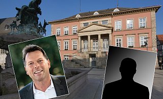 Wer wird für die CDU gegen Bürgermeister Frank Hilker zur Kommunalwahl antreten? Noch in diesem Herbst soll es sich klären. - Archivfotos: Torben Gocke, Jost Wolf / Montage: Oliver Wendtland