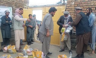 Hilfe für 60 Familien in der Provinz Parwan gab es durch den Afghanischen Kulturverein Lippe im vergangenen Jahr. Eine Reihe von Sturmfluten hat 2020 in Afghanistan Tausende von Häusern zerstört.  - Afghanischer Kulturverein Lippe