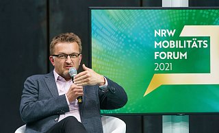 NWL-Geschäftsführer Joachim Künzel, hier beim NRW-Mobilitätsforum 2021. - Volker Wiciok NWL-Geschäftsführer Joachim Künzel, hier beim NRW-Mobilitätsforum 2021. - Volker Wiciok