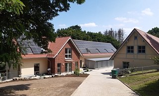 Fast fertig gestellt: der Neubau des Detmolder Tierheims. - Tierschutz der Tat e.V.