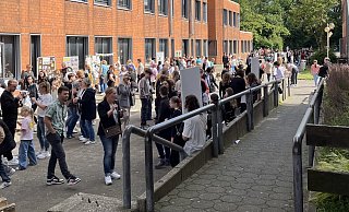 Die Gesamtschule Aspe bei ihrer Projektwoche. - Gesamtschule Aspe