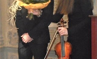 Musizierten erfolgreich in Varenholz: Eva Otto und Samuel Kaspar Ditzinger. - Hans-Ulrich Krause