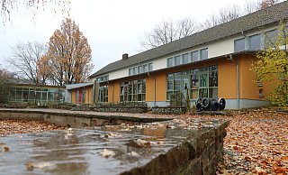 Die alten Wasserleitungen der Grundschule Wasserfuhr in Schötmar machen Probleme. - Alexandra Schaller Die alten Wasserleitungen der Grundschule Wasserfuhr in Schötmar machen Probleme. - Alexandra Schaller