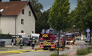 Den Küchenbrand in der Höxterstraße hatte die Feuerwehr Lügde am Samstagabend schnell gelöscht. - Feuerwehr Lügde