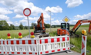 Die teilweise Sperrung der Wilberger Stra&szlig;e wird bis n&auml;chstes Jahr dauern. Das bringt erhebliche Einschr&auml;nkungen in Sch&ouml;nemark mit sich. Zum Beispiel im Busverkehr. - Sven Koch(LZ)