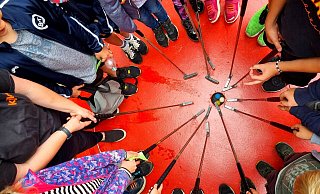 Auch Minigolf steht in der Ferien im Kalletal auf dem Programm. - KJK