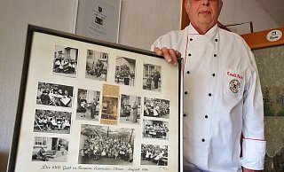 Ewald Meier ist seit 50 Jahren Koch. In Glashütte betreibt er noch den Familienbetrieb, den seine Großmutter aufgebaut hat. - Freya Köhring