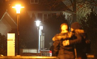 Die Straßenbeleuchtung auf dem Wall. - Till Brand