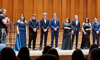 Die Schulsanitäter werden bei der Feier besonders ausgezeichnet. - Gesamtschule Aspe