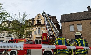 In der Osterstraße hat ein Dachstuhl gebrannt. - Freitag TV