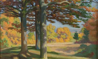 Die Kulturagentur des Landesverbands Lippe lädt für diesen Sonntag, 9. Oktober, zu einer weiteren Erlebnisführung im Zusammenhang mit der Ausstellung "Künstlerblick auf Schwalenberg" ein Hier das Werk "Waldeingang" von Karl Henckel (1881-1950). - Ulrich Heinemann, Detmold Die Kulturagentur des Landesverbands Lippe lädt für diesen Sonntag, 9. Oktober, zu einer weiteren Erlebnisführung im Zusammenhang mit der Ausstellung "Künstlerblick auf Schwalenberg" ein Hier das Werk "Waldeingang" von Karl Henckel (1881-1950). - Ulrich Heinemann, Detmold