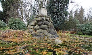 Das Jacobi-Denkmal ist nicht mehr so gut in Schuss wie auf diesem Archivbild. Die Gemeinde w&uuml;rde die Sanierung gerne im Rahmen eines Leader-Projekts angehen. - Jens Rademacher