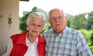 Anne-Lore und Reinhard Brinkmann feiern heute Diamantene Hochzeit. - Nicole Ellerbrake