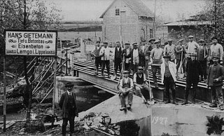1927 wurde der Betrieb des ersten Teilstücks der Extertalbahn aufgenommen. - Archiv vbe 1927 wurde der Betrieb des ersten Teilstücks der Extertalbahn aufgenommen. - Archiv vbe