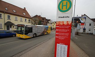 Die Bushaltestelle „Friedrichs“ in Bösingfeld soll 2022 endlich umgebaut werden. - Archivfoto: Jens Rademacher