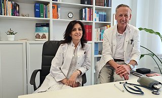 Ekaterine Eshmakorashvili macht derzeit eine Weiterbildung bei Dr. med. Martin Schaefers in seiner Praxis in Hohenhausen. - Nadine Uphoff